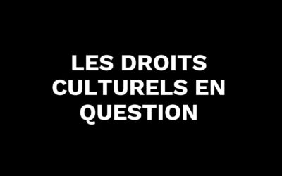Culture et identité: d’autres politiques publiques sont-elles possibles?